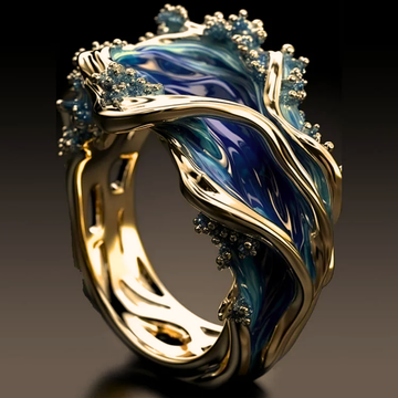 Liadan™ | Vintage Gold Ring